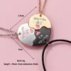 Best Friends Forever 3-Person Heart Friendship Necklace Set
